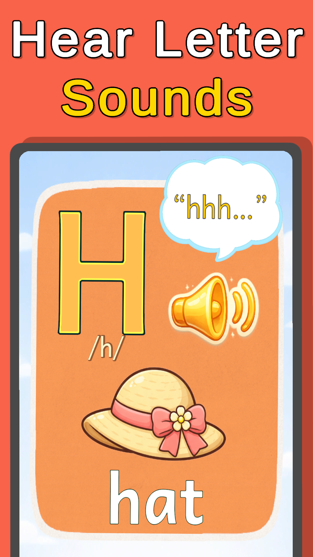 Phonics for Kids hear letter sounds screenshot